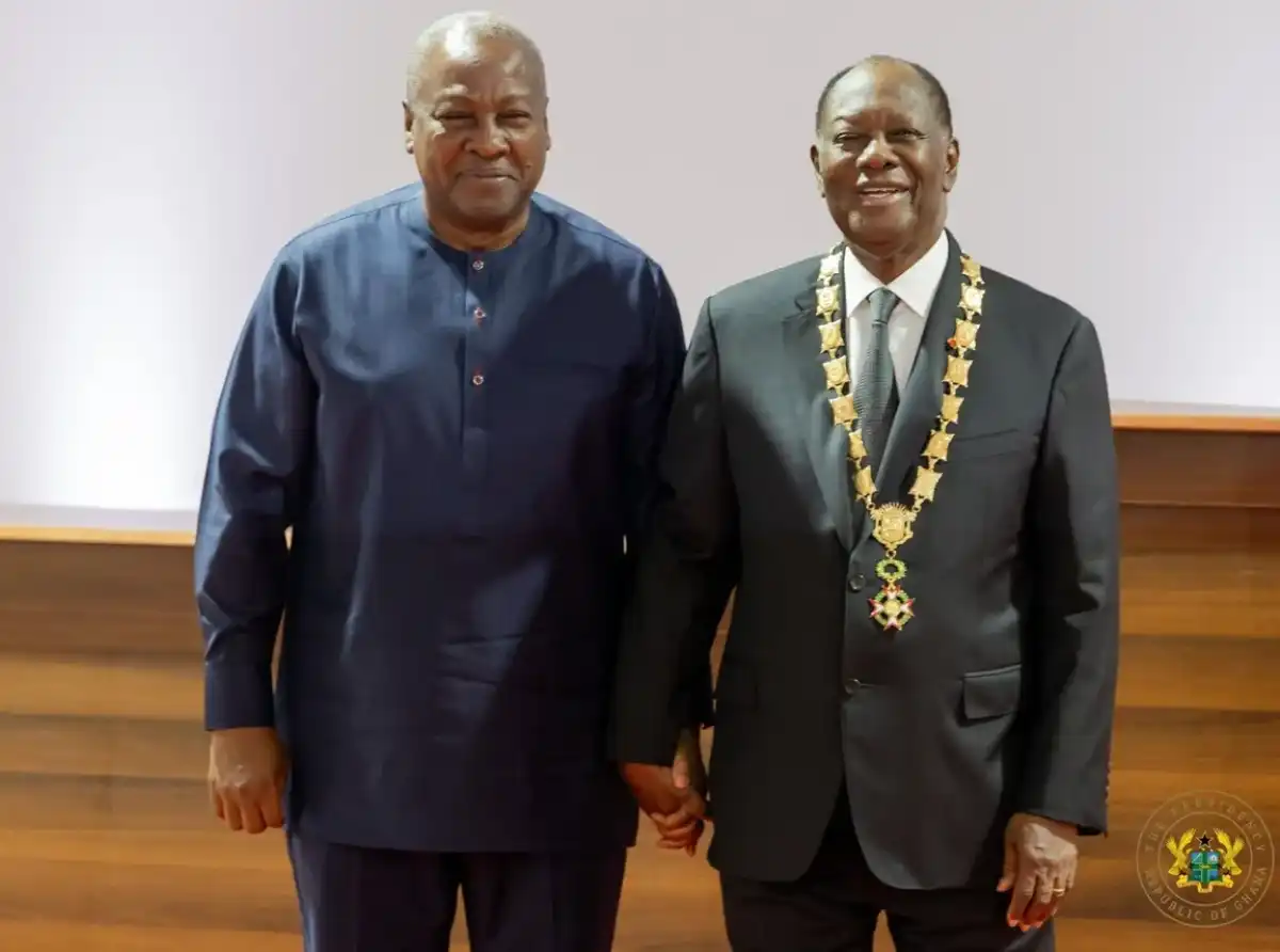 Presidents Mahama and Ouattara reaffirm commitment to strengthen cocoa alliance